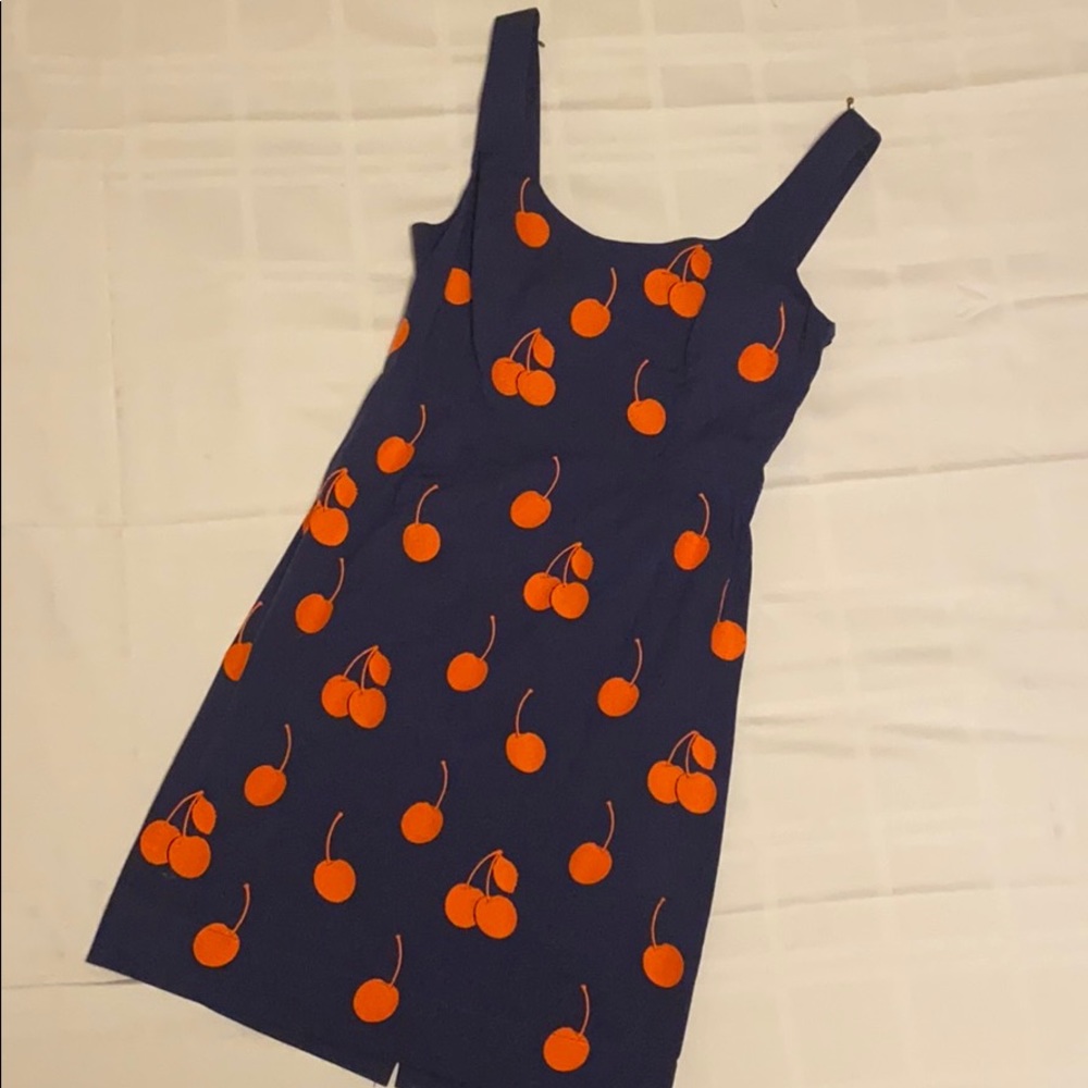 Anthropologie Leifnotes Cherry Back Cutout Dress 6